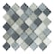 Andova Tiles Luv Ahava Grey 8-in Encaustic Matte Porcelain Wall & Floor Tile ANDLUV457 - alternate 2